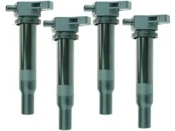 TRQ - Ignition Coil Set - 4 Piece - 2006 - 2011 Kia Rio 1.6L 4-Cylinder - ICA61426