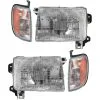 DIY Solutions - Headlight And Cornering Light Kit - 4 Piece - 2000 - 2001 Nissan Xterra - LHT04151 -Intake System Parts Shop D0114 Q459538 1