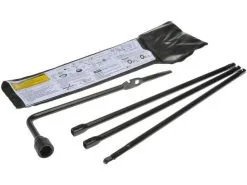 Dorman - Spare Tire Jack Handle With Wheel Lug Wrench, Jack Arm, Extension Arms And Tool Kit Sleeve - 2001 - 2019 Chevrolet Silverado 2500 HD - 926-000