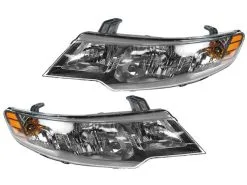 DIY Solutions - Headlight Assembly Set Of 2 - 2010 - 2012 Kia Forte Koup Hatchback / Sedan - LHT03670