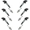 DIY Solutions - Ignition Coil And Platinum Spark Plug Kit - 12 Piece Set - 2004 - 2006 BMW X3 - IGN01110 -Intake System Parts Shop D0117 G722995 1