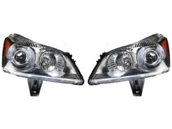 DIY Solutions - Headlight Assembly - Set Of 2 - Projection Style - 2009 - 2012 Chevrolet Traverse LTZ - LHT03609