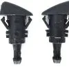 Replacement - Front Windshield Washer Nozzle Set Of 2 - 2008 - 2017 Dodge Grand Caravan - 955-033 1 Replacement - Front Windshield Washer Nozzle Set Of 2 - 2008 - 2017 Dodge Grand Caravan - 955-033 -Intake System Parts Shop D0119 R376317 1