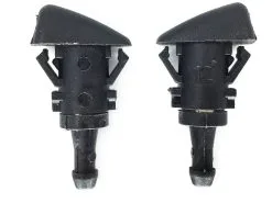 Replacement - Front Windshield Washer Nozzle Set Of 2 - 2008 - 2017 Dodge Grand Caravan - 955-033
