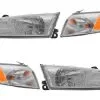 DIY Solutions - Headlight And Cornering Parking Light Kit 4 Piece Set - 1997 - 1999 Toyota Camry - LHT04086 -Intake System Parts Shop D0121 M487796 1