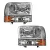 DIY Solutions - Headlight Assembly And Parking Light Kit 4 Piece Set - 2002 - 2004 Ford F-250 Super Duty (with Composite Headlights) - LHT04178 2 DIY Solutions - Headlight Assembly And Parking Light Kit 4 Piece Set - 2002 - 2004 Ford F-250 Super Duty (with Composite Headlights) - LHT04178 -Intake System Parts Shop D0121 W476841 1