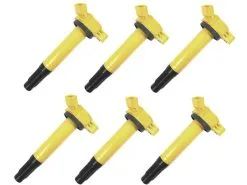 Replacement - Ignition Coil Kit - 6 Piece - Yellow - 2007 - 2016 Toyota Sienna 3.5L V6 - 904-043Y-K6