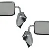 DIY Solutions - Manual Door Mirror Set Of 2 - Chrome - Manual Folding - 1988 - 1993 Dodge D150 - MIR03801