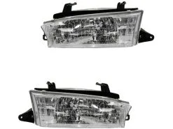 DIY Solutions - Headlight Assembly Set - 2 Piece - 1997 - 1999 Subaru Legacy (From 5/1997) - LHT03348