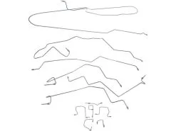 Dorman - Brake Hydraulic Line Kit - 12 Piece - 2001 - 2002 Dodge Ram 2500 4WD Extended Cab Pickup With 96 Inch Bed With Rear Disc Brakes 4-Wheel ABS - 919-180