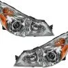 DIY Solutions - Headlight Assembly Set - 2 Piece - 2010 - 2012 Subaru Outback - LHT03766 -Intake System Parts Shop D0124 F232174 1