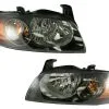 DIY Solutions - Headlight Assembly - Set Of 2 - 2004 - 2006 Nissan Sentra SE-R - LHT03537