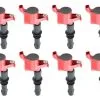 Replacement - Ignition Coil Kit - Set Of 8 - Red - 2005 - 2008 Ford Expedition 5.4L V8 (Fits Up To 11/2007) - 904-003R-K8 -Intake System Parts Shop D0125 Z471329 1