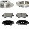 DuraGo - Rear Ceramic Brake Pads And Rotor Kit - 2011 - 2013 Kia Optima SXL 2.0L 4-Cylinder - BK7069136 1 DuraGo - Rear Ceramic Brake Pads And Rotor Kit - 2011 - 2013 Kia Optima SXL 2.0L 4-Cylinder - BK7069136 -Intake System Parts Shop D0126 N565753 1
