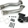 Replacement - Turbocharger Up Pipe Kit - 1998 - 2002 International 4700 7.3L Powerstroke Diesel Turbo T444E - N01-020 -Intake System Parts Shop D0127 Z813299 1