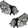 DIY Solutions - Headlight Assembly Set Halogen - 2007 - 2009 Mercedes-Benz E350 - LHT03627 -Intake System Parts Shop D0128 C737995 1