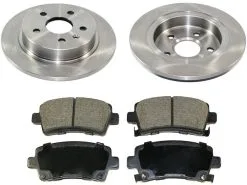 DuraGo - Rear Ceramic Brake Pad And Rotor Kit - 2013 - 2016 Chevrolet Malibu - BK7139316