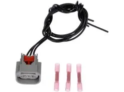 Dorman - Headlight Connector - Black, Female With Leads, 3-Way - 2013 - 2018 Ram 1500 - 645-943