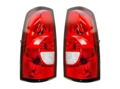 DIY Solutions - Tail Light Assembly Set 2 Piece Set - 2004 - 2006 Chevrolet Silverado 1500 (with Fleetside Bed) - LHT07554