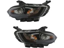 DIY Solutions - Headlight Assembly Set - 2013 - 2016 Dodge Dart - LHT03828