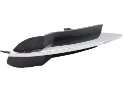 Brock - Lower Right Passenger Side Fog Light Cover - Outer Grille Cover With Chrome Trim - 2008 - 2012 Chevrolet Malibu Sedan 4-Door (without Fog Lights) - 1449-0042R