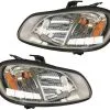Replacement - Headlight Assembly Set - 2 Piece - 2003 - 2018 Freightliner M2 106 - 941-508+941-509 -Intake System Parts Shop D0144 D546811 1