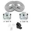 TRQ - Front Ceramic Brake Pads Rotor And Caliper Kit - 2001 - 2009 Chrysler PT Cruiser Naturally Aspirated - BKA14024 -Intake System Parts Shop D0144 F398628 1