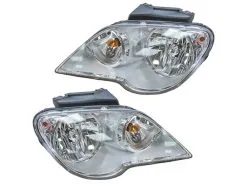 DIY Solutions - Headlight Assembly Set Of 2 - 2007 - 2008 Chrysler Pacifica - LHT03629