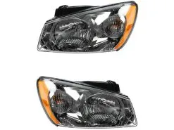 DIY Solutions - Headlight Assembly Set Of 2 - 2005 - 2006 Kia Spectra5 - LHT03700
