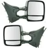Trail Ridge - Manual Door Mirror Set Of 2 - Towing - Manual-Telescoping - Textured Black - Manual-Folding - 2005 - 2018 Nissan Frontier - TR00072 -Intake System Parts Shop D0147 V469643 1