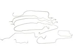 Dorman - Brake Hydraulic Line Kit - 7 Tubes - With Fittings - 2003 - 2006 GMC Sierra 2500 HD Crew Cab Pickup With 78 Inch Bed (without Quadrasteer) - 919-219