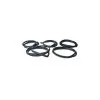 APA URO PARTS APA/URO Parts - Body Seal Kit - 5 Piece - With Windshield Seal, Rear Window Seal, Trunk Seal, Left Front Door Seal, Right Front Door Seal - 1968 - 1976 BMW 2002 - 2002SEALKIT -Intake System Parts Shop D0151 G588391 1