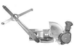 Brock - Front Left Driver Side Power Window Regulator And Motor Assembly - 1982 - 1986 Chevrolet C10 Standard Cab Pickup 2-Door - 1552-1797L