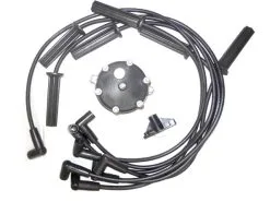 United Automotive - Ignition Tune-Up Kit - Spark Plug Wire Set, Cap And Rotor - 1992 - 2003 Dodge Dakota 3.9L V6 - 3773