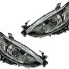 DIY Solutions - Halogen Headlight Assembly Set Of 2 - 2014 - 2016 Mazda 6 - LHT03884 -Intake System Parts Shop D0151 T276482 1
