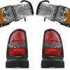 DIY Solutions - Headlight And Tail Light Kit - 4 Piece - 1994 - 2002 Dodge Ram 3500 - LHT04275
