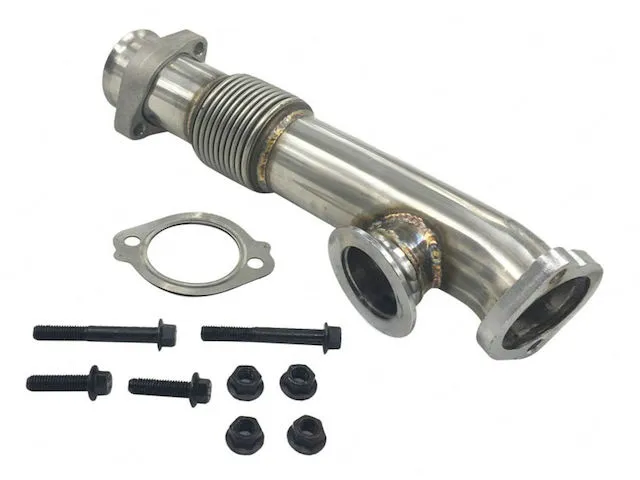 SKP - Right Passenger Side Turbocharger Up-Pipe (From Manifold To Y-Pipe) - 2004 - 2005 Ford F-350 Super Duty 6.0L V8 Diesel - SK679010 3 SKP - Right Passenger Side Turbocharger Up-Pipe (From Manifold To Y-Pipe) - 2004 - 2005 Ford F-350 Super Duty 6.0L V8 Diesel - SK679010