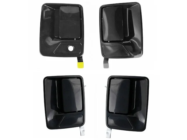 DIY Solutions - Front And Rear Door Handle Set - 4 Piece - Black - 1999 - 2016 Ford F-250 Super Duty Crew Cab Pickup (without Passenger Front Lock Provision) - BHS03302 4 DIY Solutions - Front And Rear Door Handle Set - 4 Piece - Black - 1999 - 2016 Ford F-250 Super Duty Crew Cab Pickup (without Passenger Front Lock Provision) - BHS03302 - Image 2
