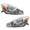 DIY Solutions - Halogen Headlight Assembly Set Of 2 - 2004 - 2005 Toyota Sienna - LHT03355 -Intake System Parts Shop D0155 K245477 1