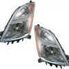 DIY Solutions - Halogen Headlight Assembly - Set Of 2 - 2006 - 2009 Toyota Prius (From 11/6/2006) - LHT03493 -Intake System Parts Shop D0155 K567176 1