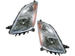 DIY Solutions - Halogen Headlight Assembly - Set Of 2 - 2006 - 2009 Toyota Prius (From 11/6/2006) - LHT03493