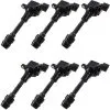 TRQ - Ignition Coil Set Of 6 - 2003 - 2007 Infiniti G35 Coupe 3.5L V6 - ICA61613 -Intake System Parts Shop D0155 Y356518 1