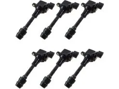 TRQ - Ignition Coil Set Of 6 - 2003 - 2007 Infiniti G35 Coupe 3.5L V6 - ICA61613