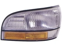 Depo - Front Left Driver Side Marker Light Assembly - With Corner Lamp - 1992 - 1996 Buick LeSabre - 332-1540L-UST
