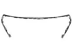 Action Crash - Front Lower Grille Shell - Chrome - 2014 - 2016 Toyota Corolla - TO1044114