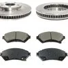 DuraGo - Front Semi-Metallic Brake Pad And Rotor Kit - 1997 - 2005 Cadillac DeVille - BK7101922