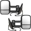 Trail Ridge - Power Door Mirror - Set Of 2 - Textured Black - With Heated Glass, Towing, And Manual Telescoping - 2015 - 2019 Chevrolet Silverado 2500 HD - TR00012 -Intake System Parts Shop D0161 K718584 1