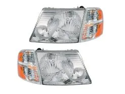 DIY Solutions - Headlight And Cornering Light Kit - 4 Piece - 2002 - 2005 Ford Explorer 4-Door - LHT04171