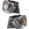DIY Solutions - Headlight Assembly Set Of 2 - 2007 - 2009 Chrysler Aspen - LHT03533 -Intake System Parts Shop D0161 V985853 1