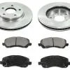 DuraGo - Front Ceramic Brake Pads And Rotor Kit - 2007 - 2012 Dodge Caliber - BK7124716 -Intake System Parts Shop D0162 X387593 1